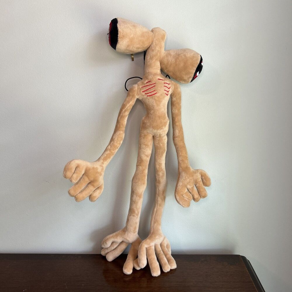 Siren Head Plush Standing Stuffed Bendable Window Cling Horror 20"